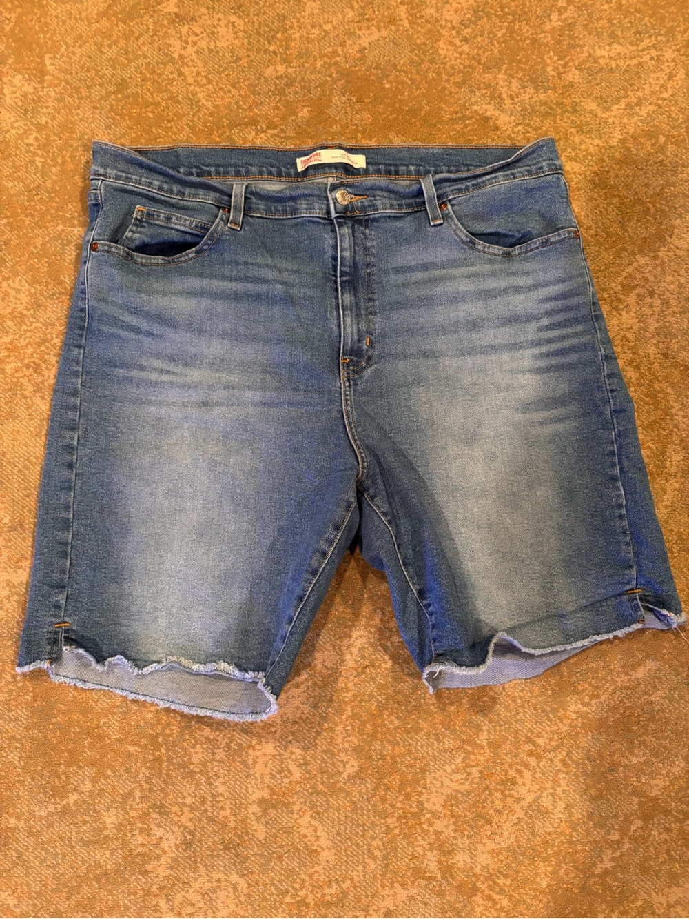 Women’s Levi Strauss Signature Heritage High Rise Bermuda Shorts Size 18 W34